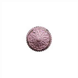 Rosa metal knop