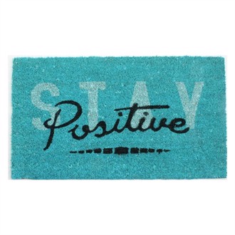 Dørmåtte Stay positive