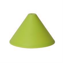 Grøn plastik loftbaldakin Cone